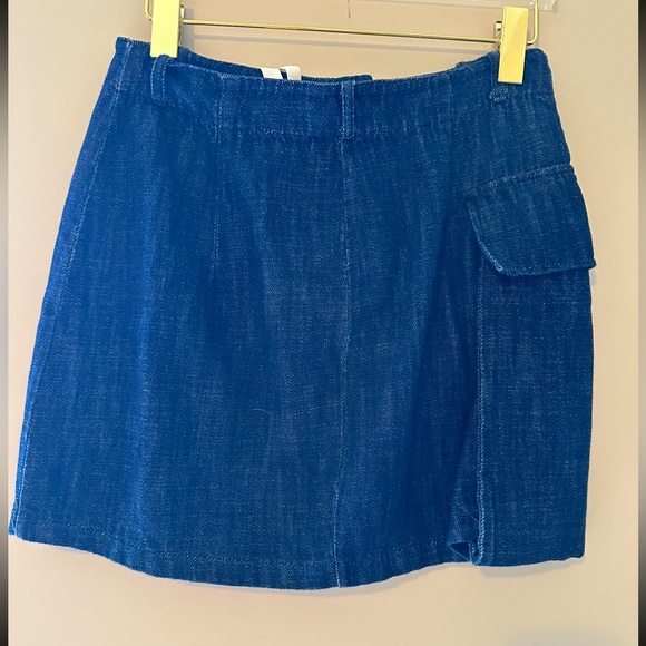 NWT Haveone Womens Blue Jean skirt.   Size Med. Super Cute. - Picture 3 of 7